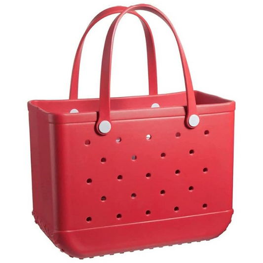 Red Rubber Bag