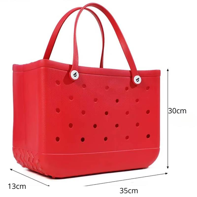 Bolso de Goma Rojo