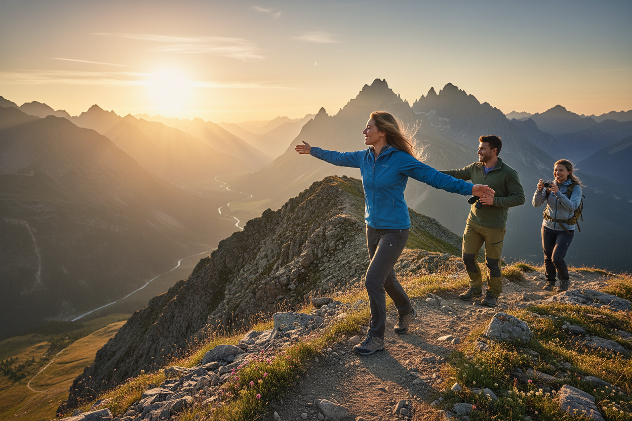 Banner de aventura sin texto